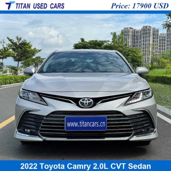 silver used Toyota Camry 2022