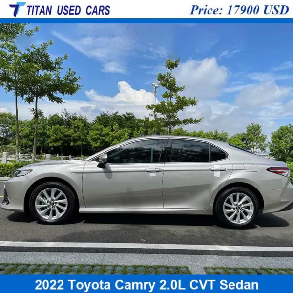 silver used Toyota Camry 2022