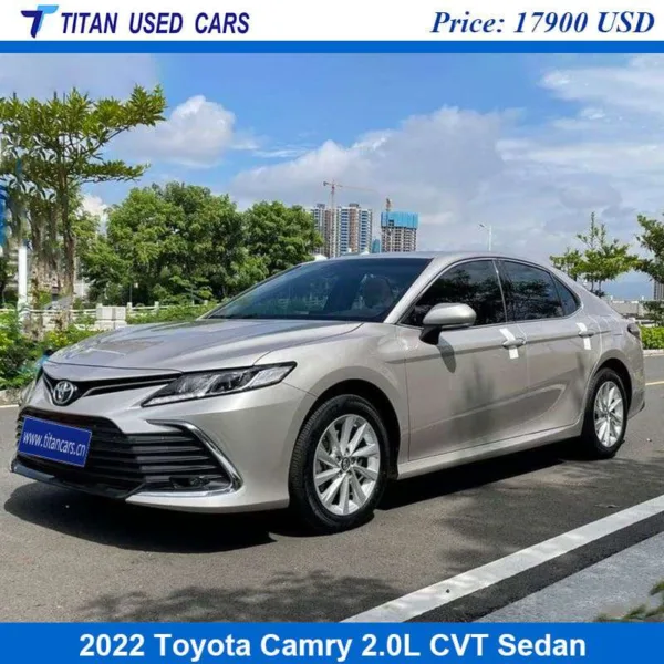 silver used Toyota Camry 2022