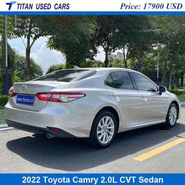 silver used Toyota Camry 2022