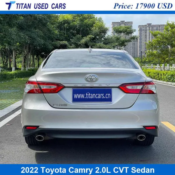 silver used Toyota Camry 2022