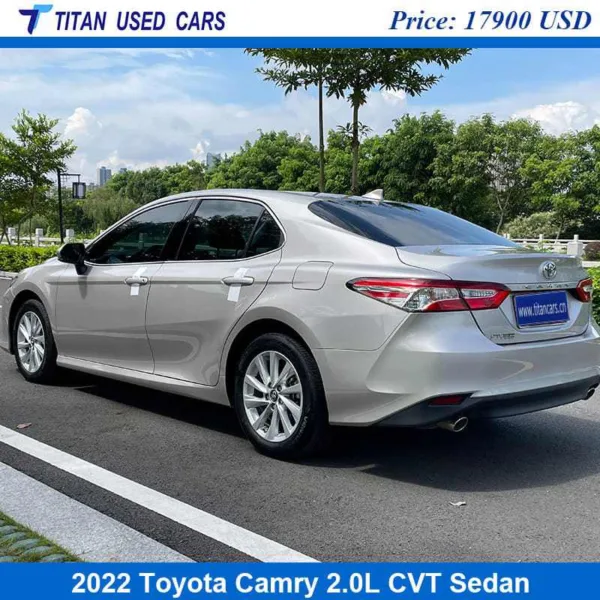 silver used Toyota Camry 2022 for sale