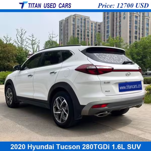 White SUV Used Hyundai Tucson 2020 Price