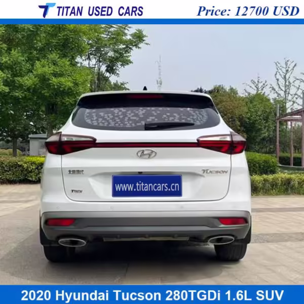 White SUV Used Hyundai Tucson 2020 Price for Sale