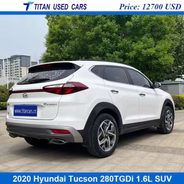 White SUV Used Hyundai Tucson 2020 Price for Sale Near Me