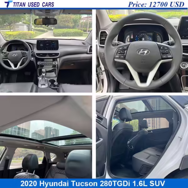 White Used Hyundai Tucson 2020 Price Details