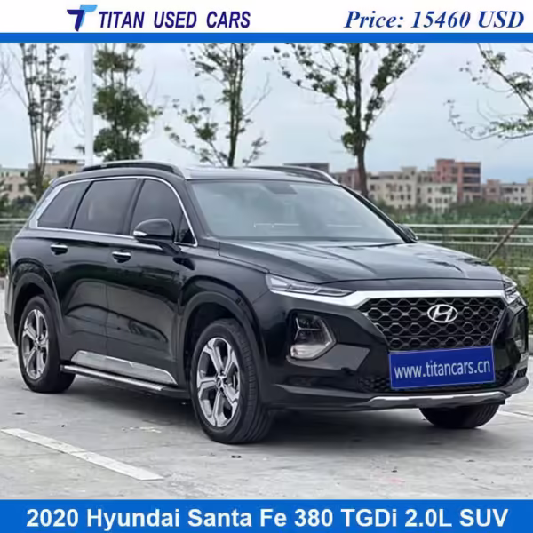 Black Used 2020 Hyundai Santa Fe for Sale Near Me