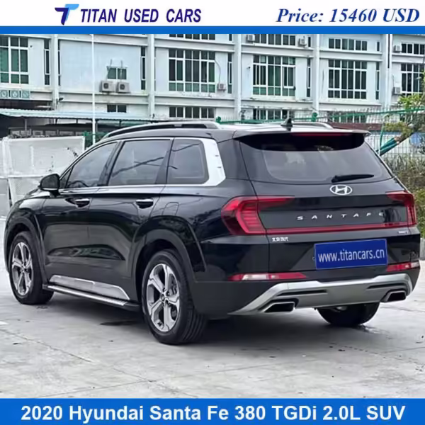 Black Used 2020 Hyundai Santa Fe for Sale