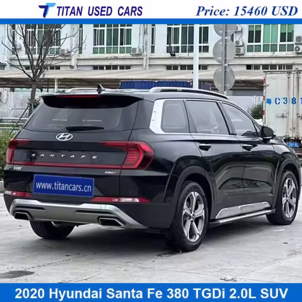 Black Used 2020 Hyundai Santa Fe for Sale