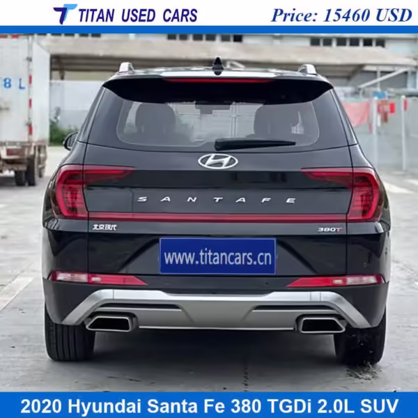 Black Used 2020 Hyundai Santa Fe for Sale