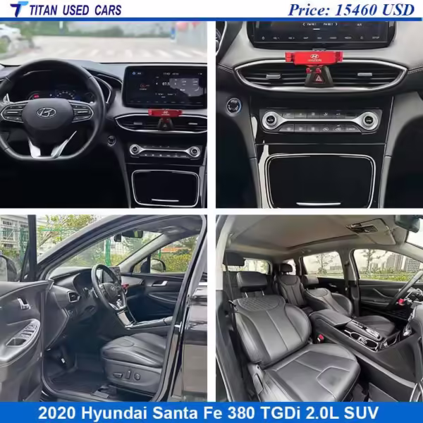 Black Used 2020 Hyundai Santa Fe for Sale Details