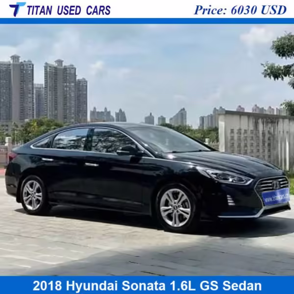 Black Used 2018 Hyundai Sonata Sedan