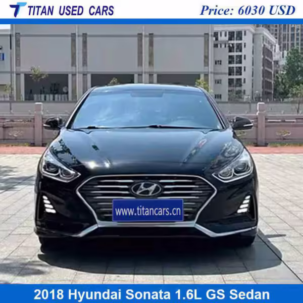 Black Used 2018 Hyundai Sonata Sedan for Sale