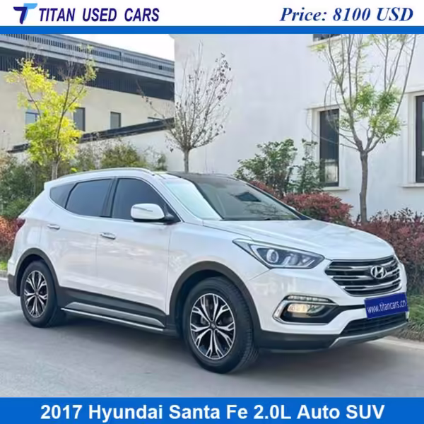 Used 2017 Santa Fe for Sale White