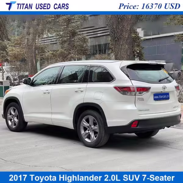 Used Toyota Highlander 2017 Price in Africa