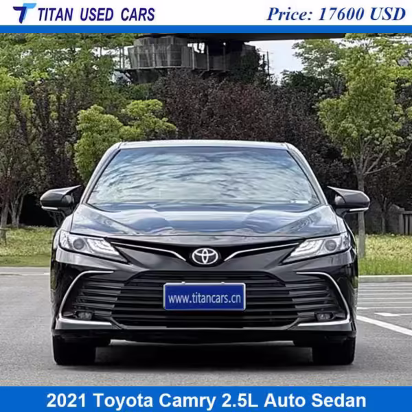 black used Toyota Camry 2021 price