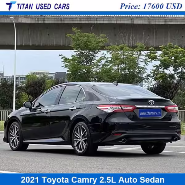 black used Toyota Camry 2021 near me