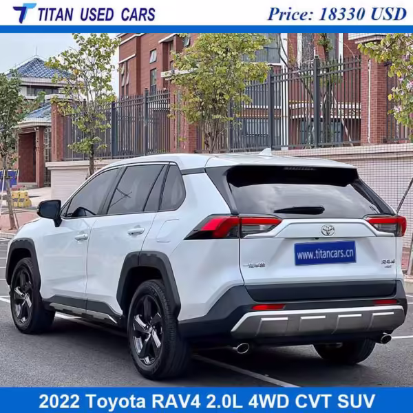white used RAV4 2022