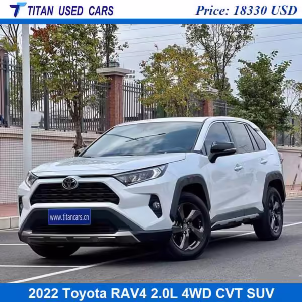 white used RAV4 2022