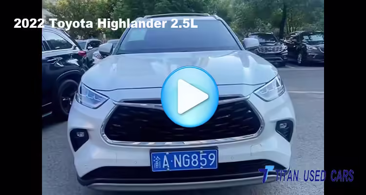 Used 2022 Toyota Highlander SUV-Titan Cars