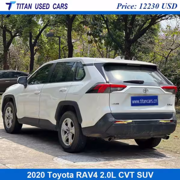 white used Toyota RAV4 2020