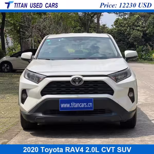 white used Toyota RAV4 2020