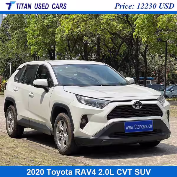 white used Toyota RAV4 2020