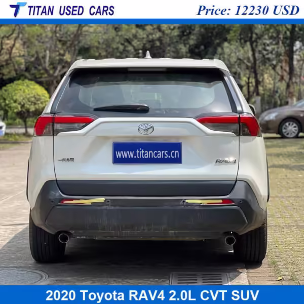 white used Toyota RAV4 2020