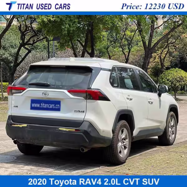 white used Toyota RAV4 2020