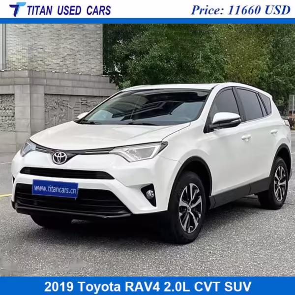 white Used Toyota 2019 RAV4 for Sale
