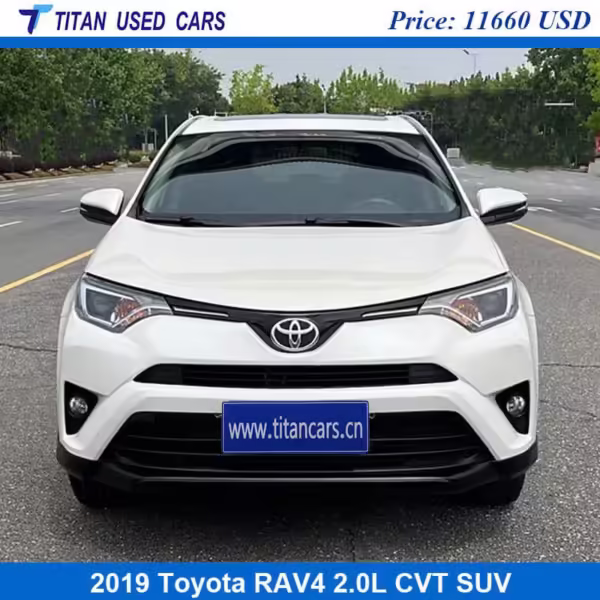 white Used Toyota 2019 RAV4 for Sale Near Me