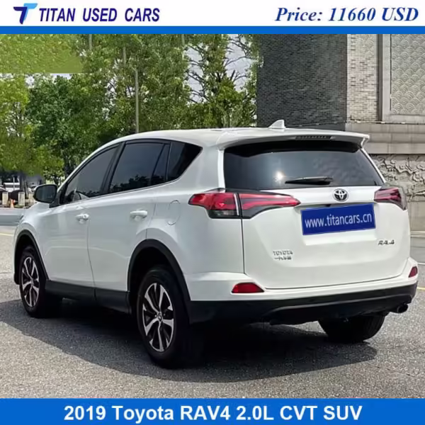 white Used Toyota 2019 RAV4 for Sale Near Me