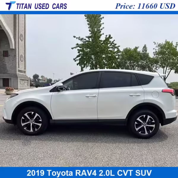 white Used Toyota 2019 RAV4 for Sale Near Me