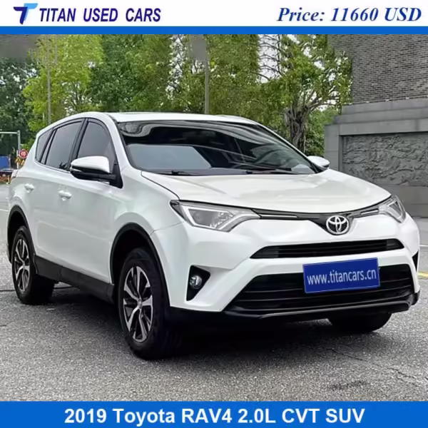 white Used Toyota 2019 RAV4 for Sale Near Me
