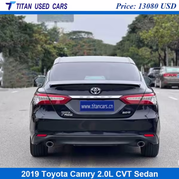 black used 2019 Toyota Camry