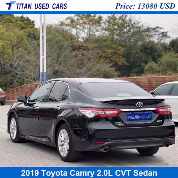 black used 2019 Toyota Camry