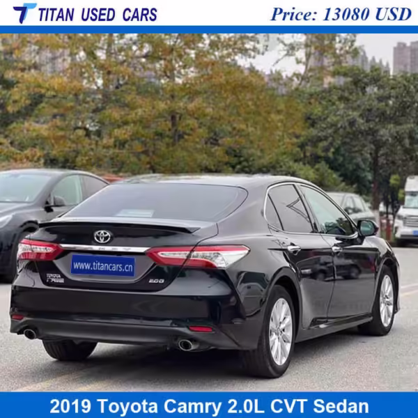 black used 2019 Toyota Camry