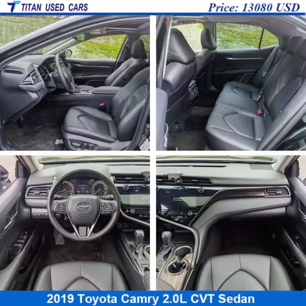 black used 2019 Toyota Camry