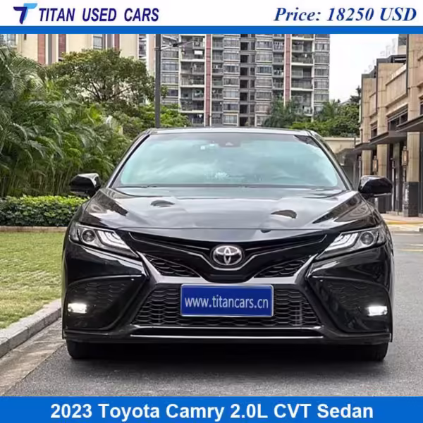 black used Toyota Camry 2023