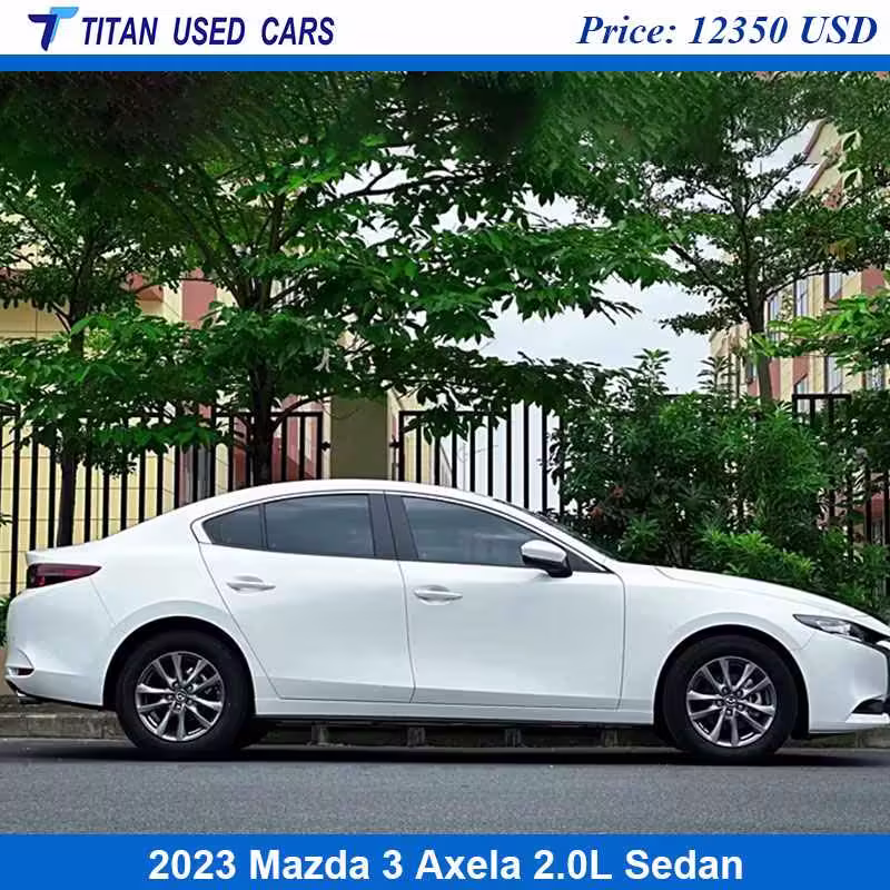 1720003016-2023 Mazda 3 Axela 2.0L Sedan (4) 2023 Mazda Axela Used for Sale White