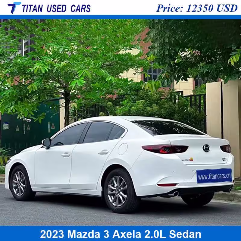 1720003022-2023 Mazda 3 Axela 2.0L Sedan (5) White 2023 Mazda Axela Used for Sale