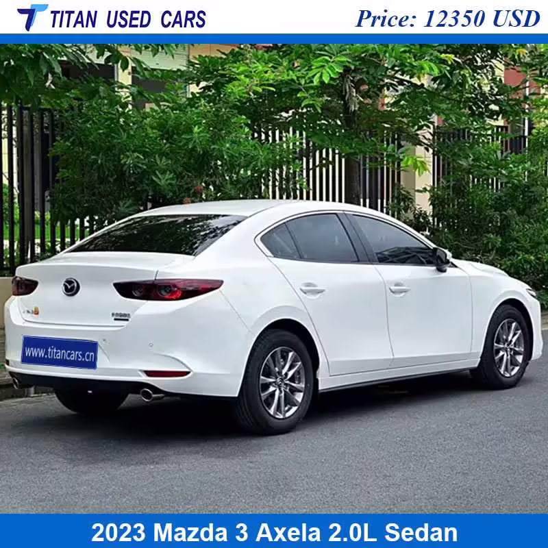 1720003036-2023 Mazda 3 Axela 2.0L Sedan (7) White 2023 Mazda Axela Used for Sale Price