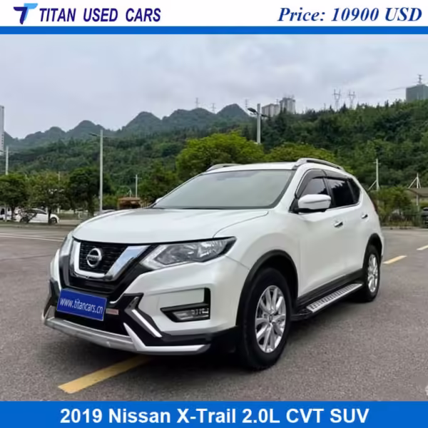 white used 2019 Nissan X Trail