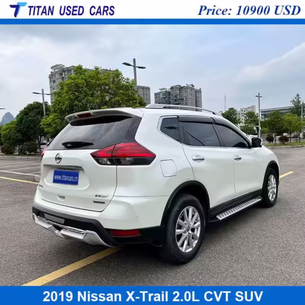 white 2019 Nissan X Trail second hand