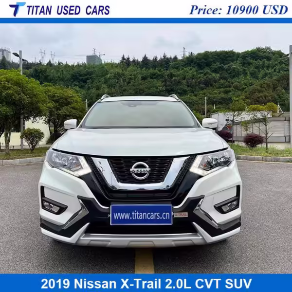 white 2019 Nissan X Trail second hand for sale