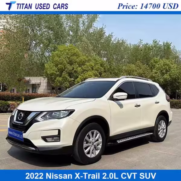 The used Nissan X Trail 2022 is on sale in Africa from China,