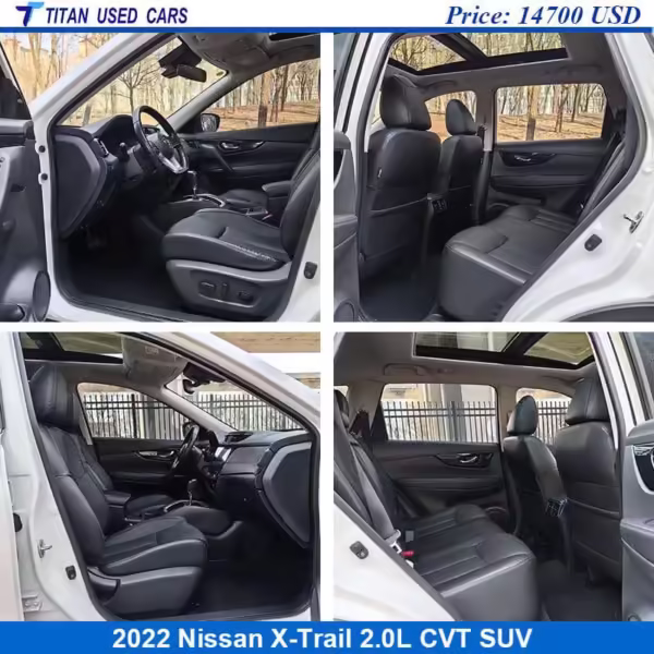 interior of the used Nissan X Trail 2022