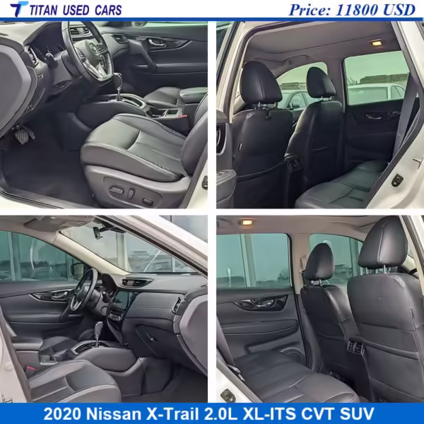 interior of the used Nissan X Trail 2020