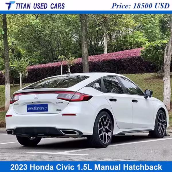 White Used 2023 Honda Civic Hatchback Sport in Burkina Faso