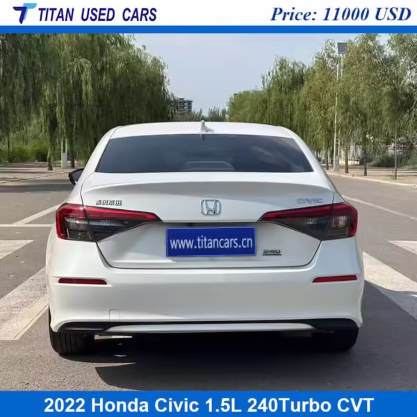 Used 2022 Honda Civic Sedan Sport for Sale White Near Me